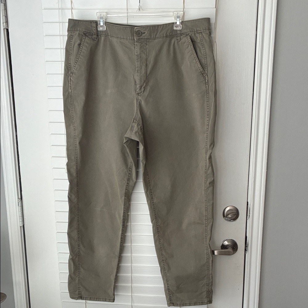 Old Navy Chino Pants Green Plus SZ 20